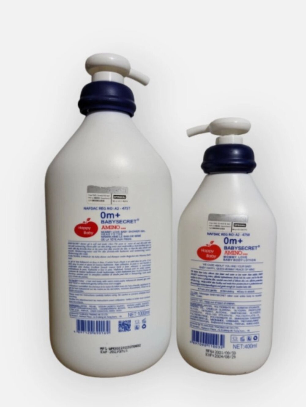 Baby Secret Milk Amino Acids Shower Gel 1000ml & Baby Milk 400ml - Picture 2 of 2